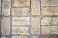 Background. Texture of a fragment of the wall from the bricks to the whole frame. Horizontal frame Royalty Free Stock Photo