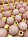 fresh raw chicken eggs Royalty Free Stock Photo