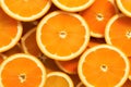 Sliced Orange background
