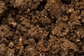 background, texture of freshly plowed earth