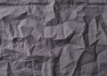 Background and texture grey textile linen cloth, wrikles and crumpled Royalty Free Stock Photo