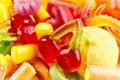 Background texture of jujubes and gummy candy Royalty Free Stock Photo