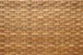 Light brown woven bamboo Royalty Free Stock Photo