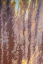 Background texture of an old rusty metal surface with faded colors Royalty Free Stock Photo