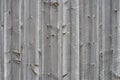 Background texture of old white painted wooden lining boards wall Royalty Free Stock Photo