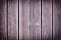 Background with texture of old wood. Fence of vertical old boards. Photo for layouts. Royalty Free Stock Photo