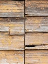 Background texture old wooden door with broken paint Royalty Free Stock Photo