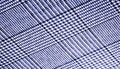 Background texture, pattern. The fabric is thick, warm with a checkered pattern, blue. Stop. You made the right choice by