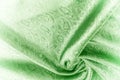 Background texture, pattern. Paisley Silk green Jacquard is a co