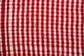 Background texture, pattern. Scarf wool like Yasser Arafat. The Palestinian keffiyeh is a gender-neutral checkered red and white Royalty Free Stock Photo