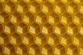 Background texture and pattern of section voshchina of wax honeycomb from a bee hive for filled with honey. Voshchina an Royalty Free Stock Photo
