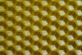 Background texture and pattern of section voshchina of wax honeycomb from a bee hive for filled with honey. Voshchina an Royalty Free Stock Photo