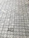 background texture paving tile with broken elements Royalty Free Stock Photo