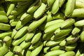 Background and texture of plantains and bananas, Peru