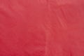 Background and texture red mulberry paper with wrinkled. Royalty Free Stock Photo