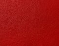 Background texture of red natural leather Royalty Free Stock Photo