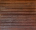 Background and texture of red vintage real wooden wall Royalty Free Stock Photo