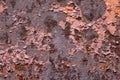 Background texture of rusted steel, grunge rust