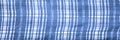 background texture. silk fabric checkered blue white Soft with a Royalty Free Stock Photo