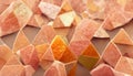 A background texture of soft colored geometric shapes