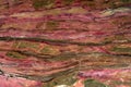 Background, texture - surface of a rhodonite block Royalty Free Stock Photo