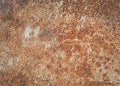 Background texture of surface rusted steel