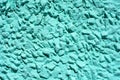 Background texture of the wall painted in turquoise color Royalty Free Stock Photo