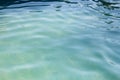 Background texture of water, the bottom of the pool