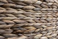 Background of textured dry wicker grass close up Royalty Free Stock Photo
