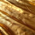 Background of textured gold paper exudes elegance and refinement