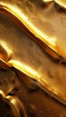 Background of textured gold paper exudes elegance and refinement