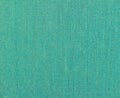 Background of textured turquoise natural textile