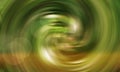 green abstract nature background twirl blur technique Royalty Free Stock Photo