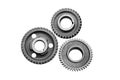 The gear wheels with cogs Royalty Free Stock Photo