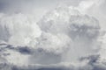 Background thunderstorm clouds purple