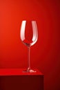 Background transparent glass background wine luxury drink beverage empty crystal wineglass alcohol restaurant