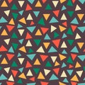 Background of triangles.