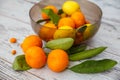 Background of Turkish citrus fruits