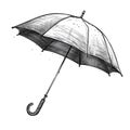 background Umbrella ai generated