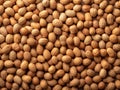 background of unshelled peanuts top view