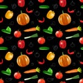 Background with Vegetables. Can be used for vegan products, brochures, banner, restaurant menu, farmers market and organic food st