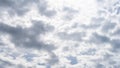 Background view of cloud formation on a sunny day Royalty Free Stock Photo