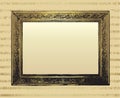 Background with vintage frame