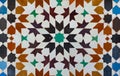 Background of vintage moroccan ceramic tiles