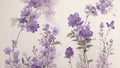 background, vintage Purple Broom clip art, Neutral, soft, watercolor, elegant, Flora Collage,