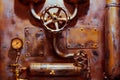 Background vintage steampunk Royalty Free Stock Photo