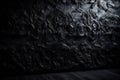 dark grey black space texture grunge friday copy rough black abstract wallpaper background. Generative AI. Royalty Free Stock Photo