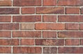 Background from a wall of red brick bricksbackground, brick, stone, aged, block, cement, masonry, old, pattern, red, surface, Royalty Free Stock Photo