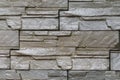 Background of a wall stacked with stone blocks