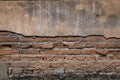 Background wall texture, from brick and cement Royalty Free Stock Photo